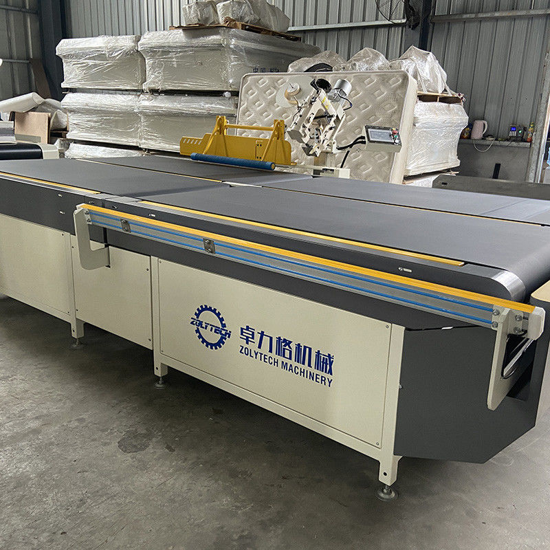 High Speed Computerized Automatic Flipping Mattress Tape Edge Machine For Mattress 50-500mm Sewing Thickness
