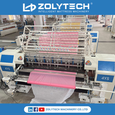 परिधान उत्पादन उद्योग में बहु सुई ताला सिलाई Quilting मशीन