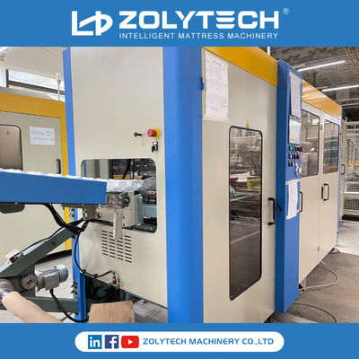 OEM पॉकेट स्प्रिंग प्रोडक्शन लाइन 380V / 220V पॉकेट स्प्रिंग कोइलिंग मशीन नॉन शटल वर्किंग सिस्टम