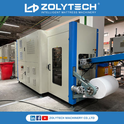 ZOLYTECH ZLT-PSD180 पॉकेट स्प्रिंग कोइलिंग मशीन 180pcs/Min कम्प्यूटरीकृत पॉकेट स्प्रिंग प्रोडक्शन लाइन मैट्रेस नेट के लिए