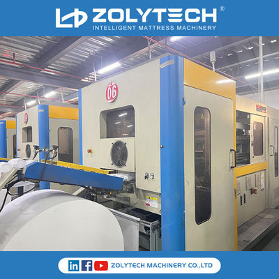 LIANROU - ZOLYTECH पूरी तरह से स्वचालित गद्दा पॉकेट स्प्रिंग यूनिट बनाने की मशीन
