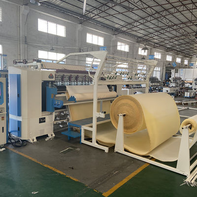 रजाई के लिए WV15 1500rpm मल्टी नीडल क्विल्टिंग मशीन चेन स्टिच ZOLYTECH मैट्रेस मशीनरी