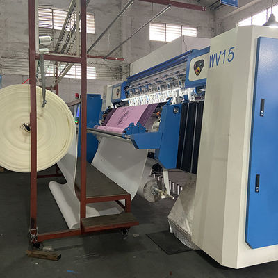 रजाई ZOLYTECH गद्दे मशीनरी के लिए WV15 1500rpm औद्योगिक Quilting मशीन चेन सिलाई