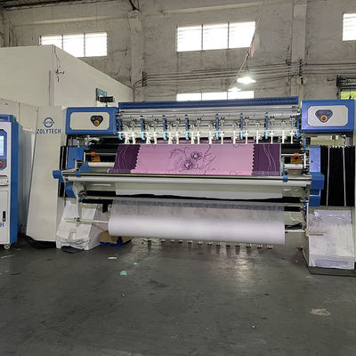 WV15 चेन सिलाई गद्दे Quilting मशीन डेल्टा VFD गद्दे उत्पादन मशीनरी