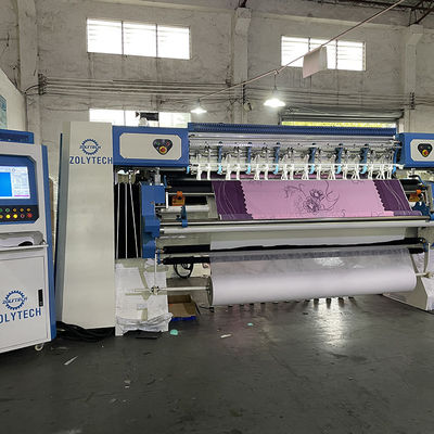 ZOLYTECH WV15 कम्प्यूटरीकृत Quilting मशीन गद्दे निर्माण उपकरण