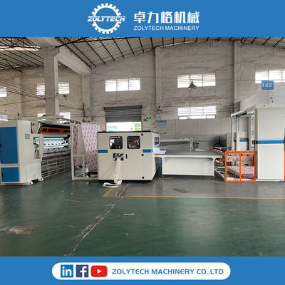हेमिंग स्टेशन गद्दे हेमिंग यूनिट मशीन गद्दे Flanging सिस्टम