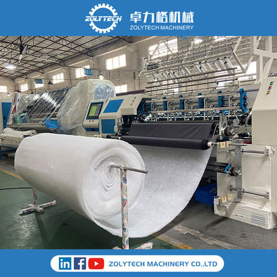 चेन सिलाई Quilting मशीन सर्वो मोटर Quilting मशीन मल्टी सुई Quilting मशीन ZOLYTECH