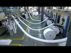 OEM पॉकेट स्प्रिंग प्रोडक्शन लाइन 380V / 220V पॉकेट स्प्रिंग कोइलिंग मशीन नॉन शटल वर्किंग सिस्टम