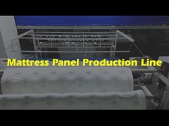 गद्दे उत्पादन लाइन में हेमिंग स्टेशन